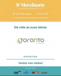 A Toronto Estofados participa da 8ª edição da MovelNorte A Toronto Estofados participa da 8ª edição da MovelNorte